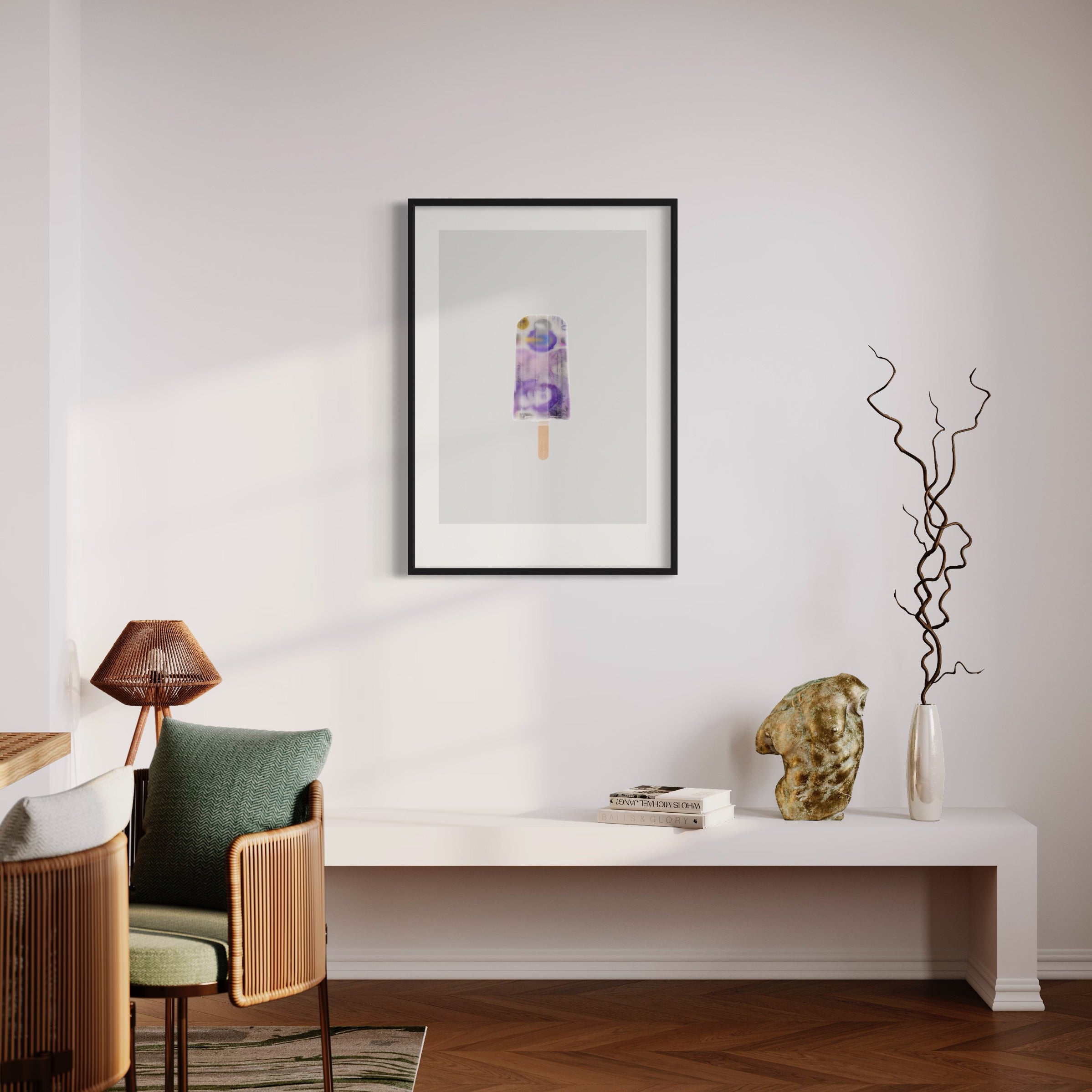 New Twenty Pound Note Ice Lolly