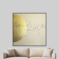 Into the Sun 23ct Gold on Timber (L)