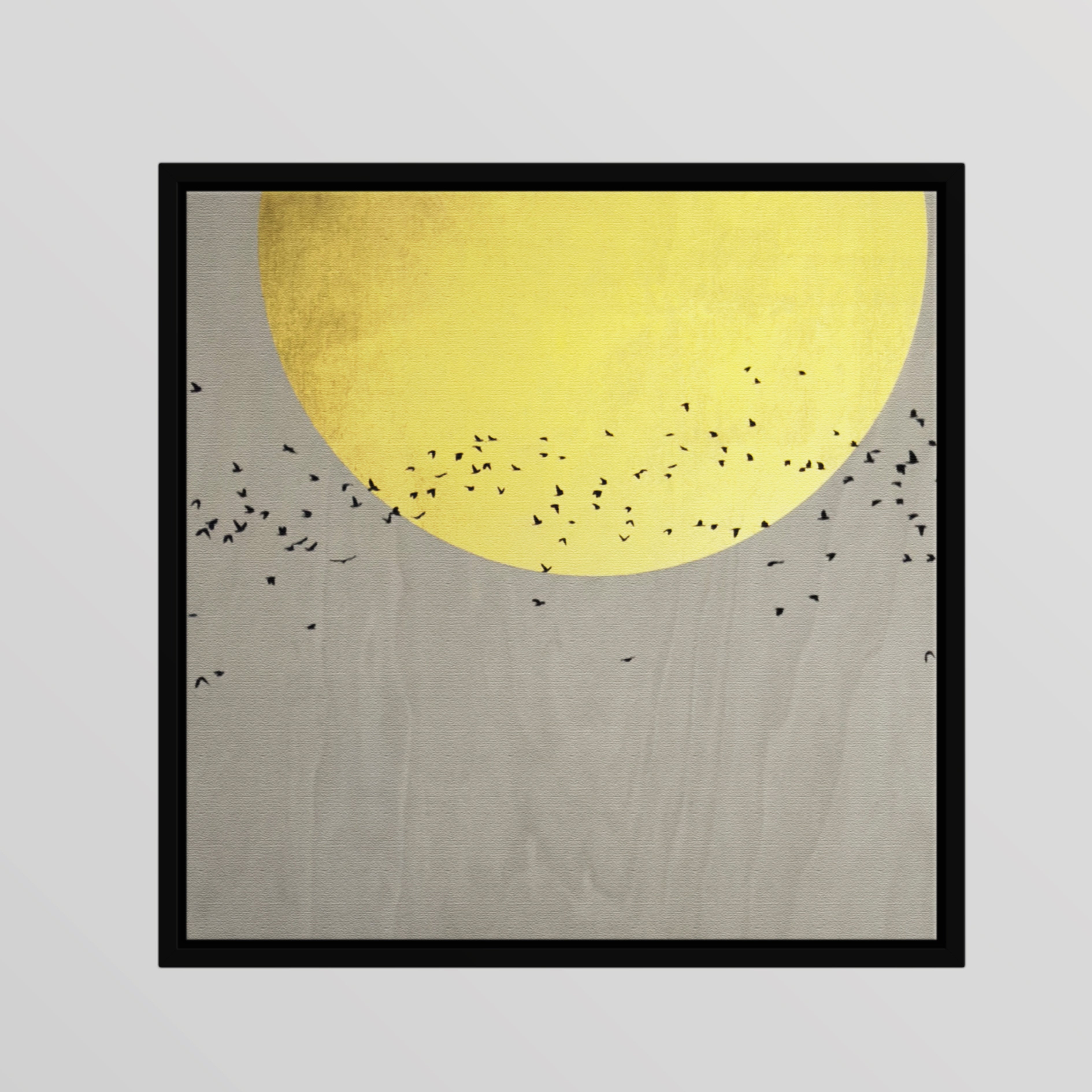 We Dance 23ct Gold on Timber (M)
