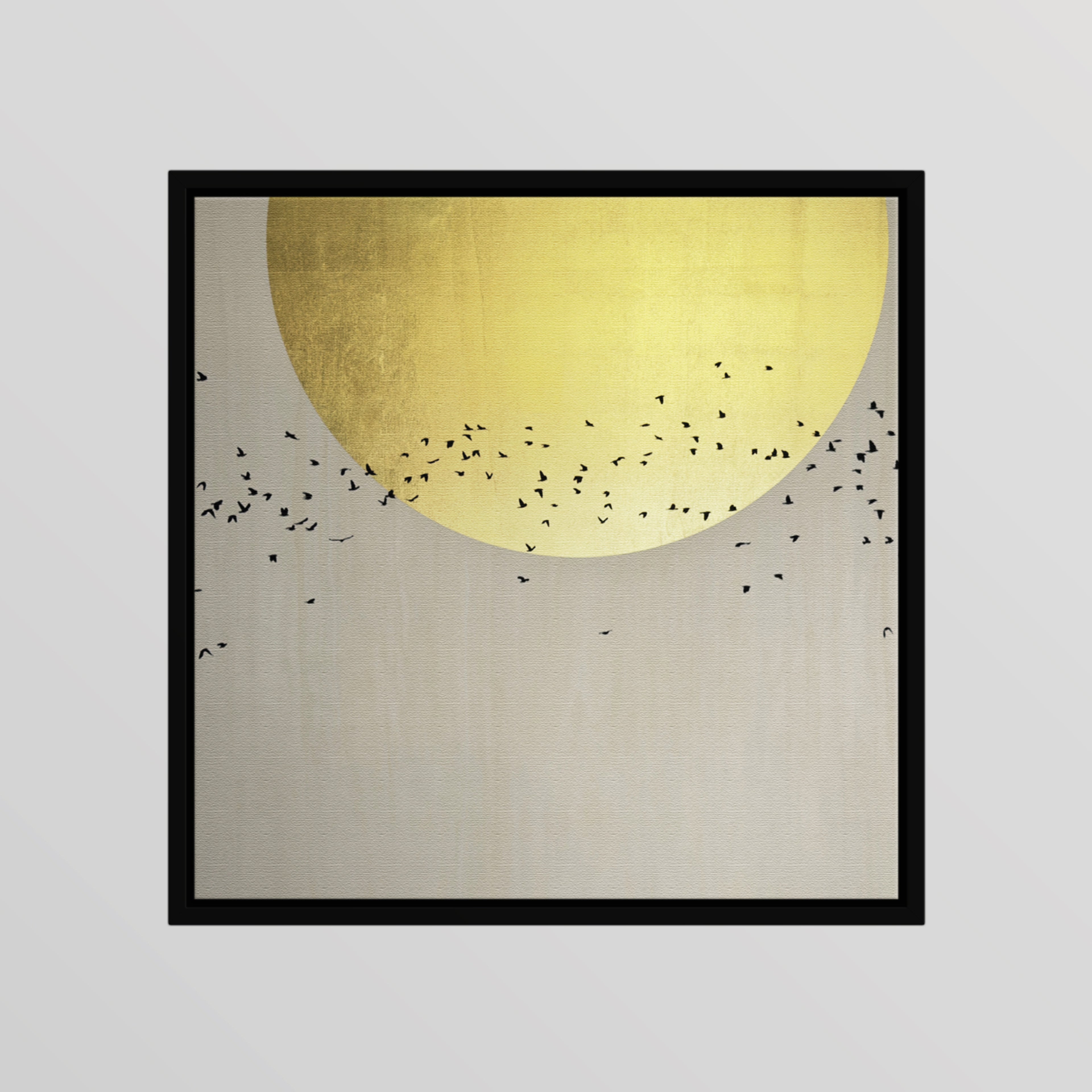 We Dance 23ct Gold on Timber (L)