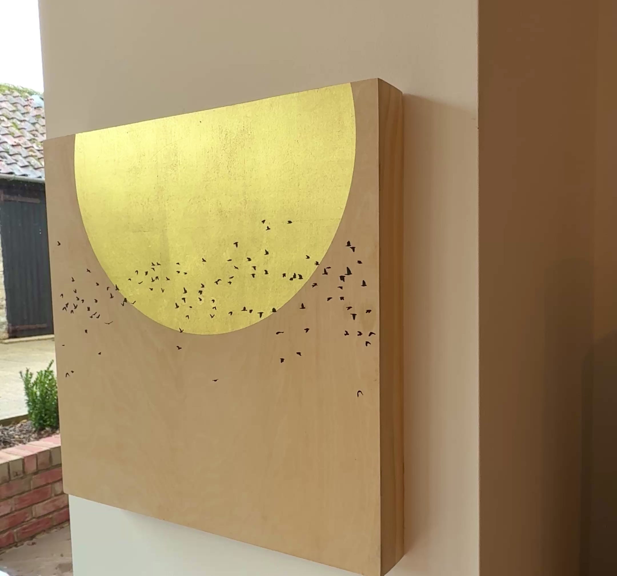 We Dance 23ct Gold on Basswood